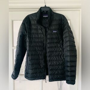 ♥️ Patagonia Quilted Charcoal Black Jacket ~ Per Homme (Men) Size Large ~ ♥️
